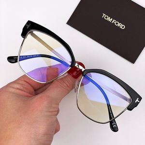 TOM FORD TF5547-B 001 BRAND NEW Eyeglasses Black Cat Eye Women